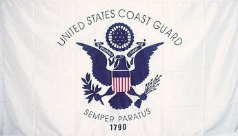 Coast Guard Flag | Nylon & Poly-Max Options-Military Flags-Liberty Flagpoles