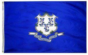 Connecticut State Flag | Nylon or Poly - Liberty Flagpoles - State Flag
