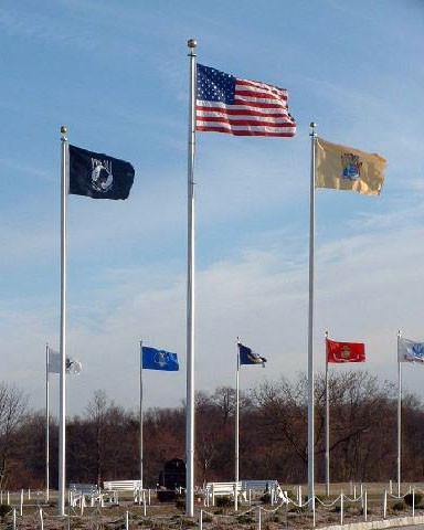 70ft Aluminum Flagpole - External Halyard - Commercial Grade - Liberty Flagpoles - Commercial Flagpole
