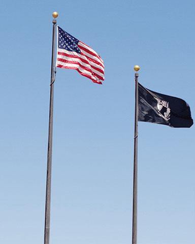 80ft Aluminum Flagpole - Internal Halyard - Commercial Grade - Liberty Flagpoles - Commercial Flagpole