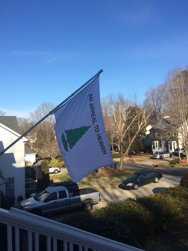 An Appeal To Heaven Flag (Washington's Cruisers) | 3' x 5' Nylon - Liberty Flagpoles - Historical Flag