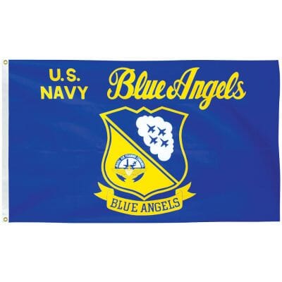 Blue Angels Flag | Poly - Max 3' x 5' - Liberty Flagpoles - Military Flags