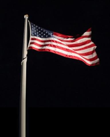 Dual Commercial Solar Flag Light - Liberty Flagpoles - Solar Flagpole Lights