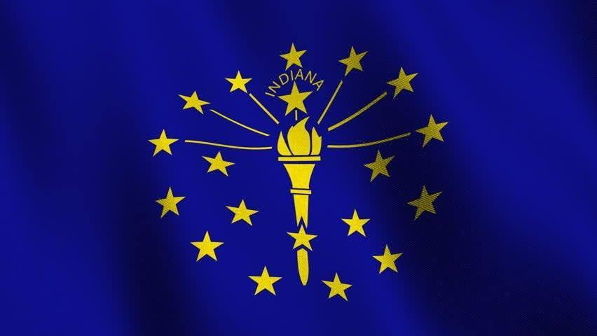 Indiana State Flag | Nylon or Poly - Liberty Flagpoles - State Flag