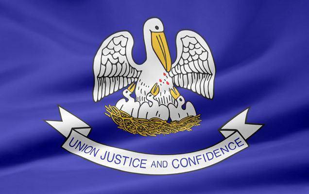 Louisiana State Flag | Nylon or Poly - Liberty Flagpoles - State Flag