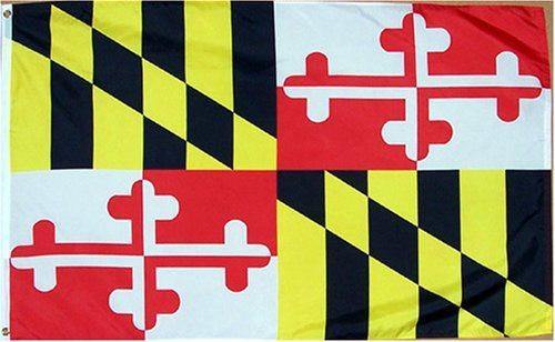 Maryland State Flag | Nylon or Poly - Liberty Flagpoles - State Flag