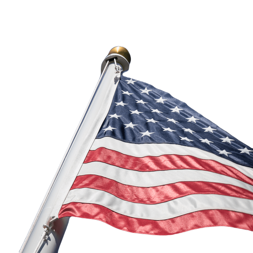 Premium Series | Fiberglass Flagpole (15'-25') | Pick Your Color-Fiberglass Flagpole, part of Liberty Flag Poles collection of flag poles for houses