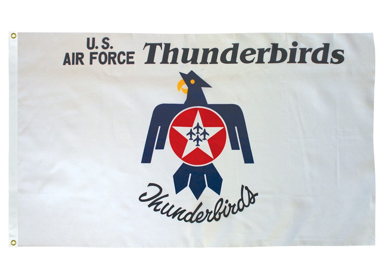 Thunder - Birds Flag | Poly - Max 3' x 5' - Liberty Flagpoles - Military Flags