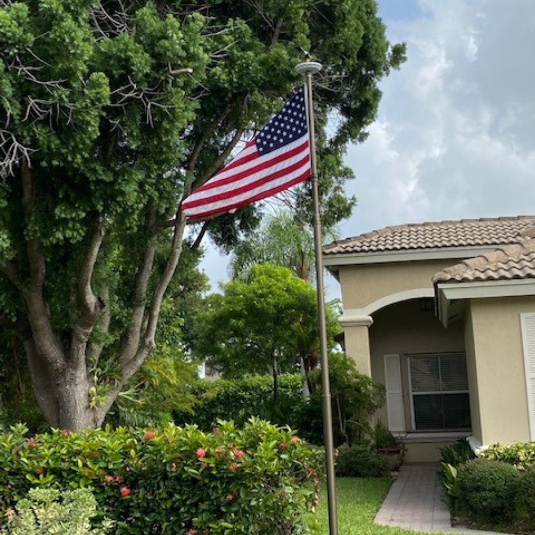How Flagpole Height Impacts the Visual Impact of Your Yard - Liberty Flagpoles