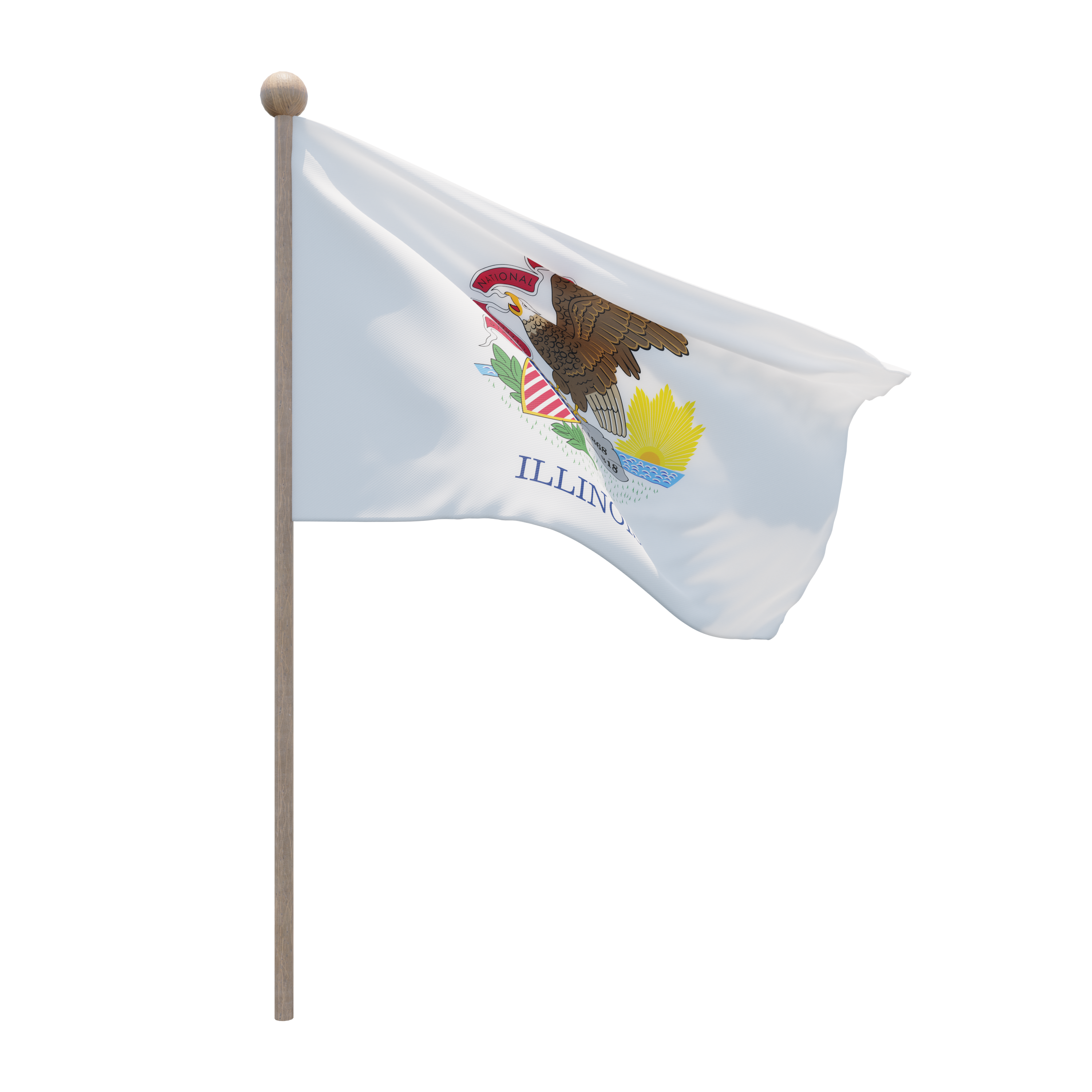 Half Staff Flag Alert | Illinois | March 9th, 2023