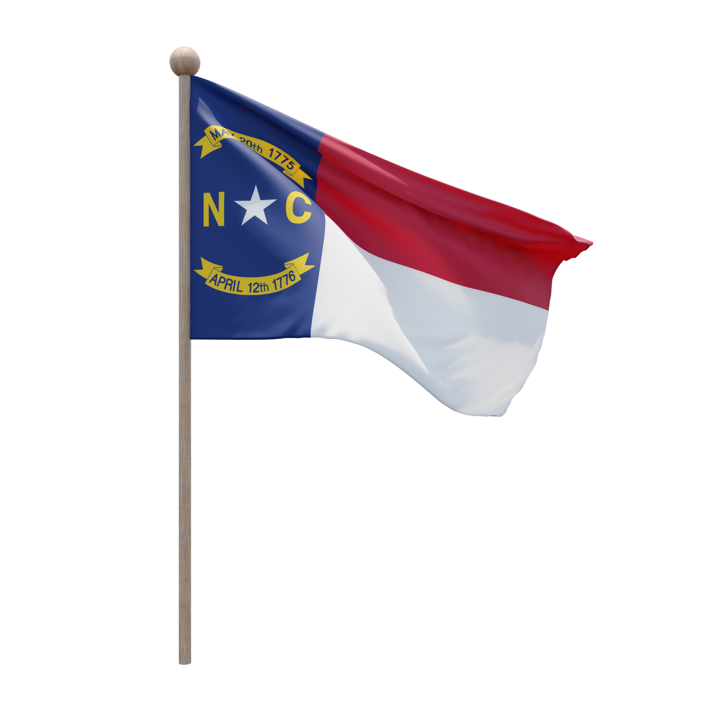 Half Staff Flag Alert | North Carolina | April 3rd, 2023