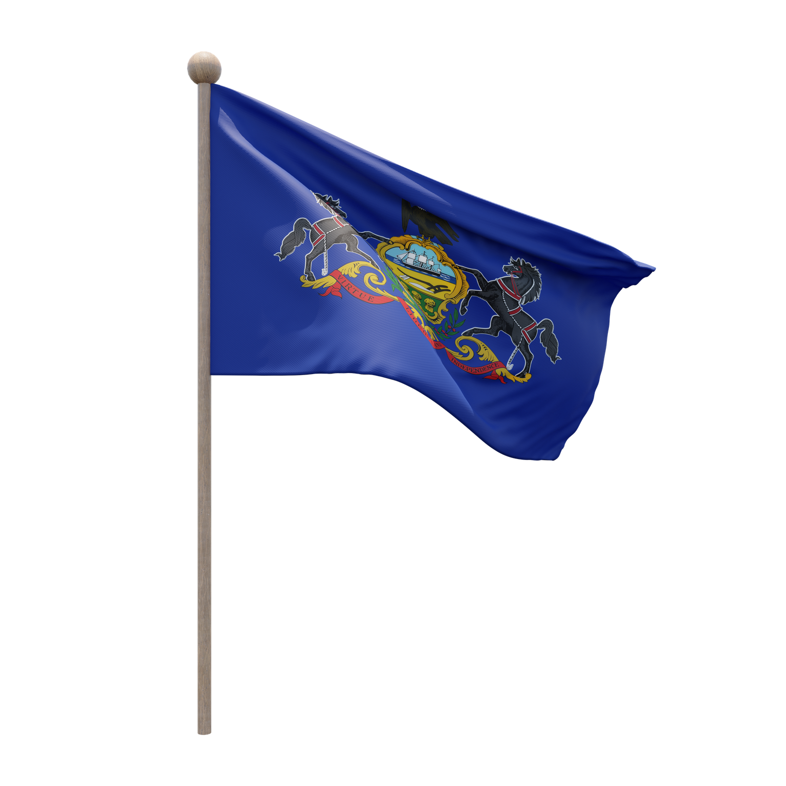 Pennsylvania Half Staff Flag Alert | USA | August 30, 2022 in honor of Private Alyssa Cahoon