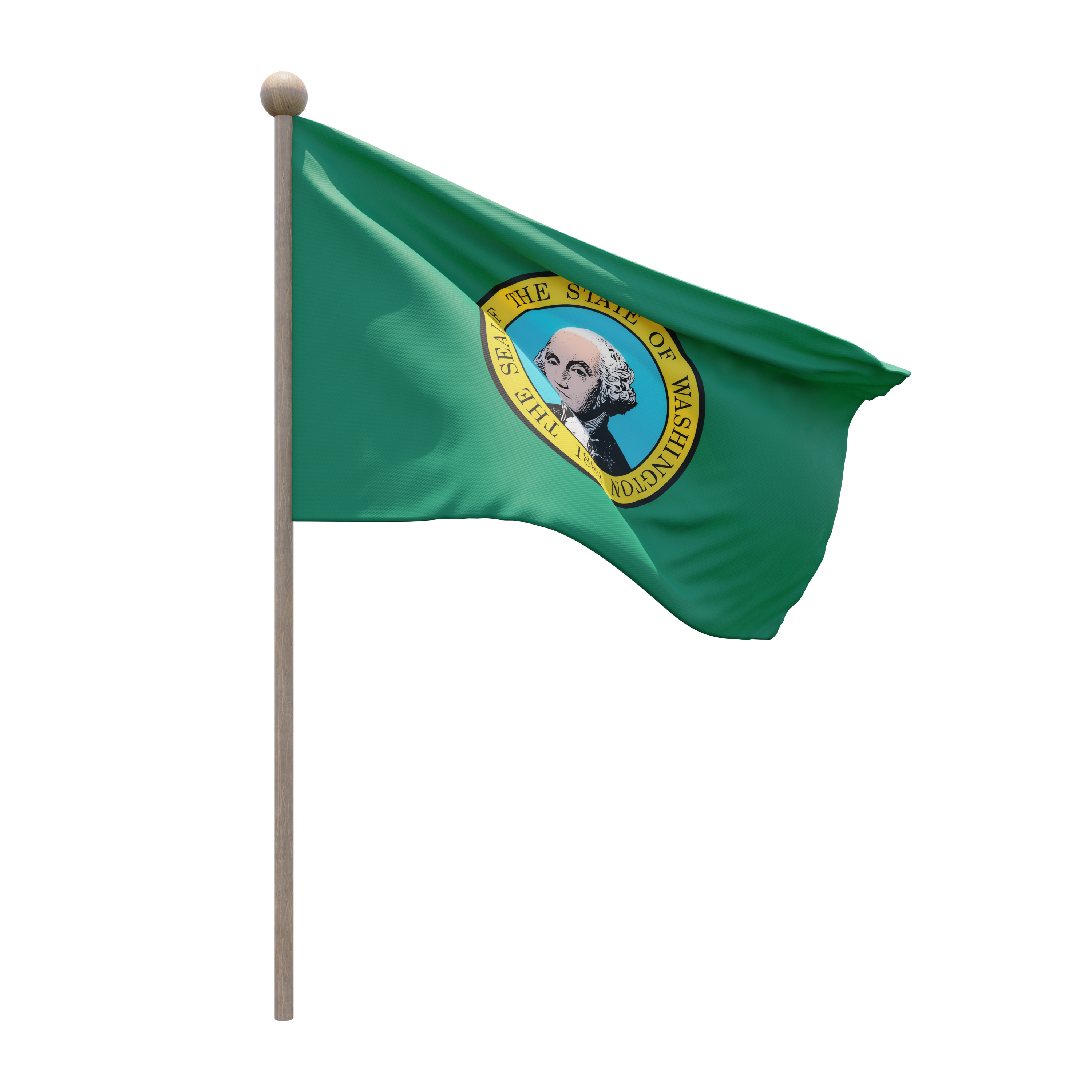 Half Staff Flag Alert | Washington | February 22, 2023