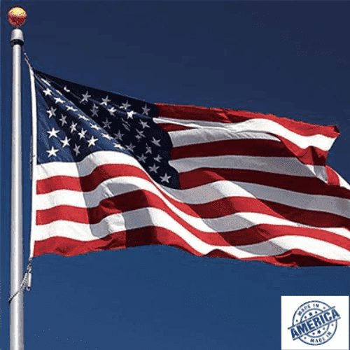 Commercial Grade Aluminum Flagpoles | External Halyard | Made in USA - Liberty Flagpoles