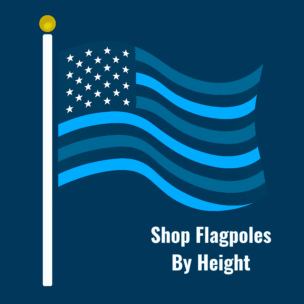 Shop Flagpoles By Height - Liberty Flagpoles