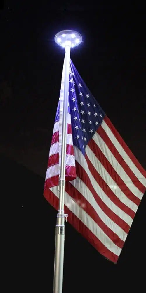 American Standard Telescoping Flagpole | Heavy Duty | Made In USA - Liberty Flagpoles - Telescoping Flagpole