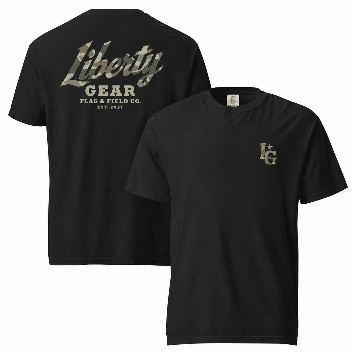 Field Script Tee | Liberty Gear Flag & Field Co. - Liberty Flagpoles - T-Shirt