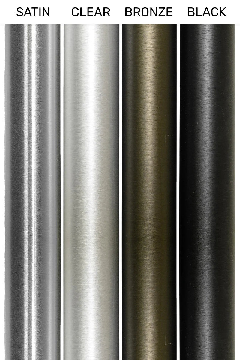 Professional Grade (20' - 35') One - Piece Aluminum Flagpole | Made in USA - Liberty Flagpoles - Commercial Flagpole