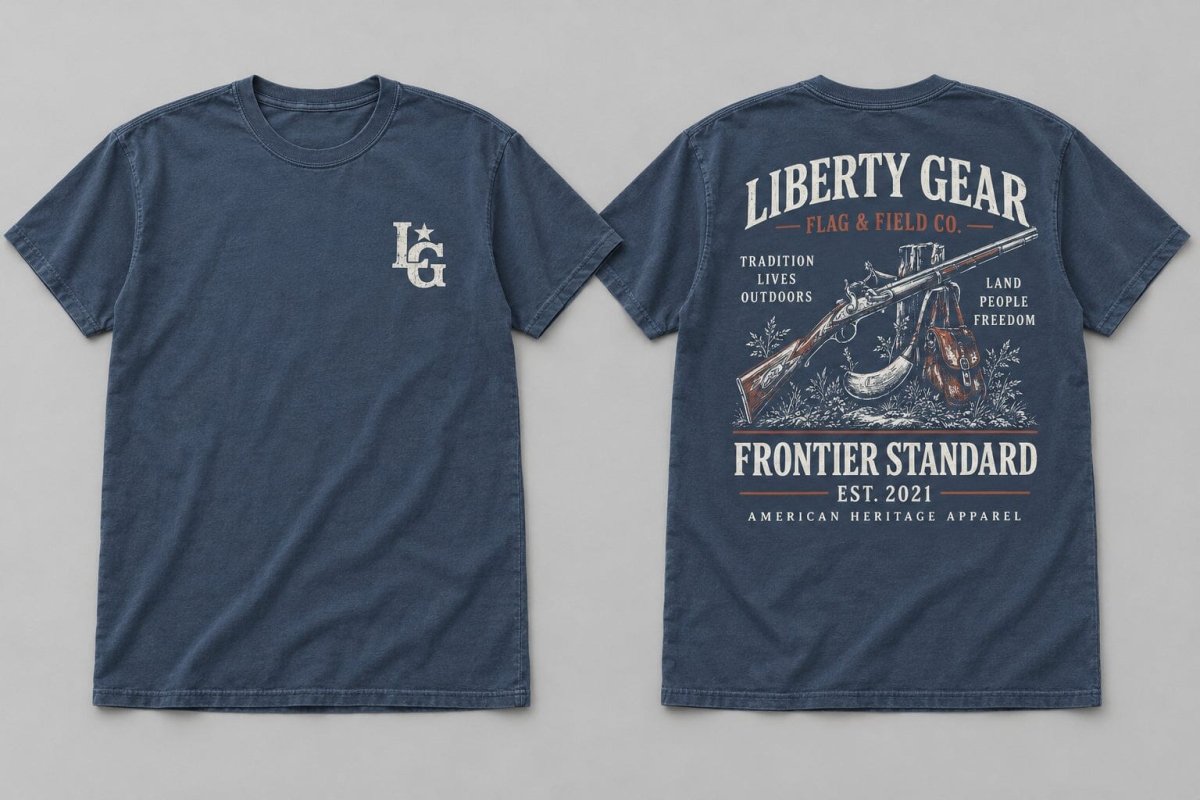 Frontier Standard Tee | Liberty Gear Flag & Field Co. - Liberty Flagpoles - T-SHIRT