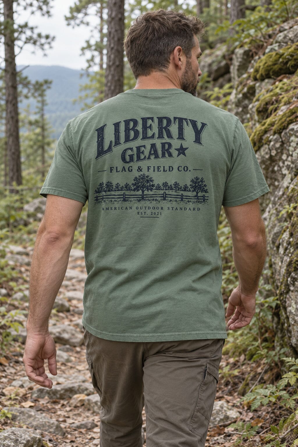 Field Standard Tee | Liberty Gear Flag & Field Co.