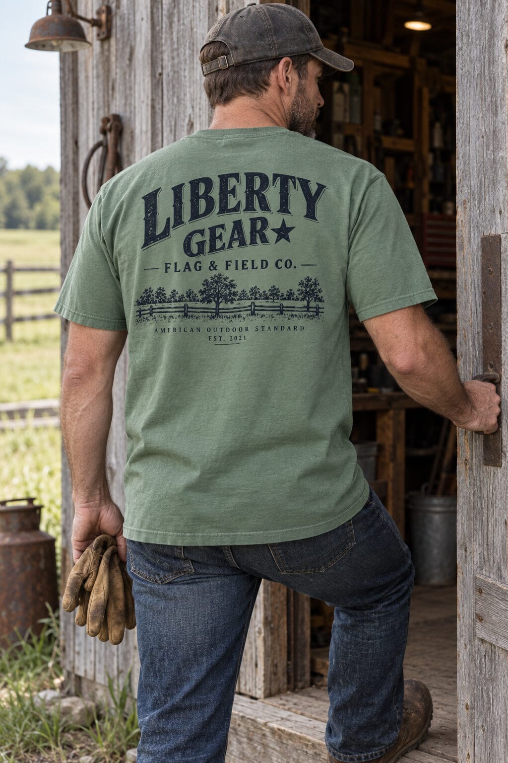Field Standard Tee | Liberty Gear Flag & Field Co.