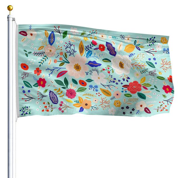 Spring Flag | Nylon 3' x 5' - Liberty Flagpoles - Holiday Flags