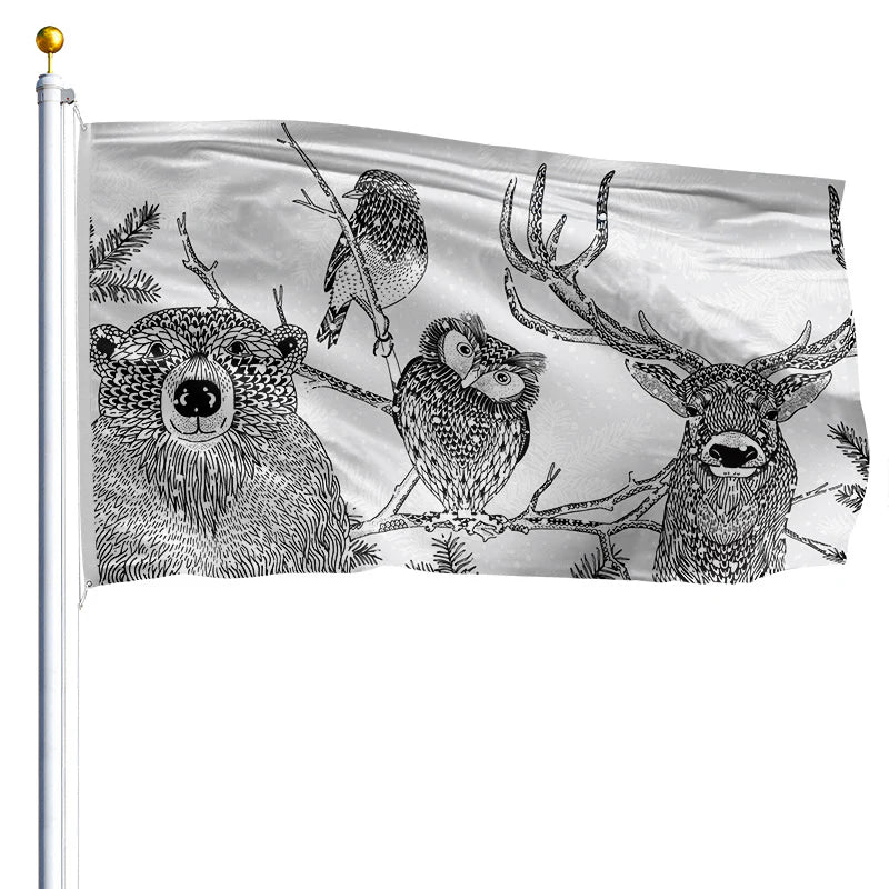 Winter Flag | Nylon 3' x 5'