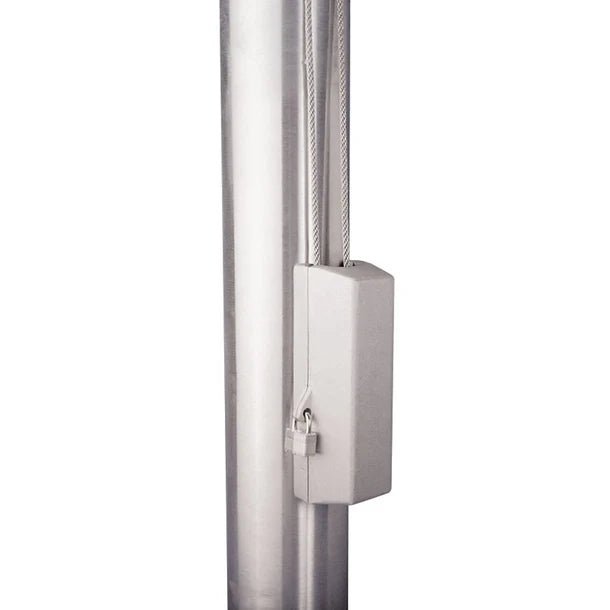 Flagpole Cleat Cover Box for External Halyard Flagpoles - Liberty Flagpoles - Accessory