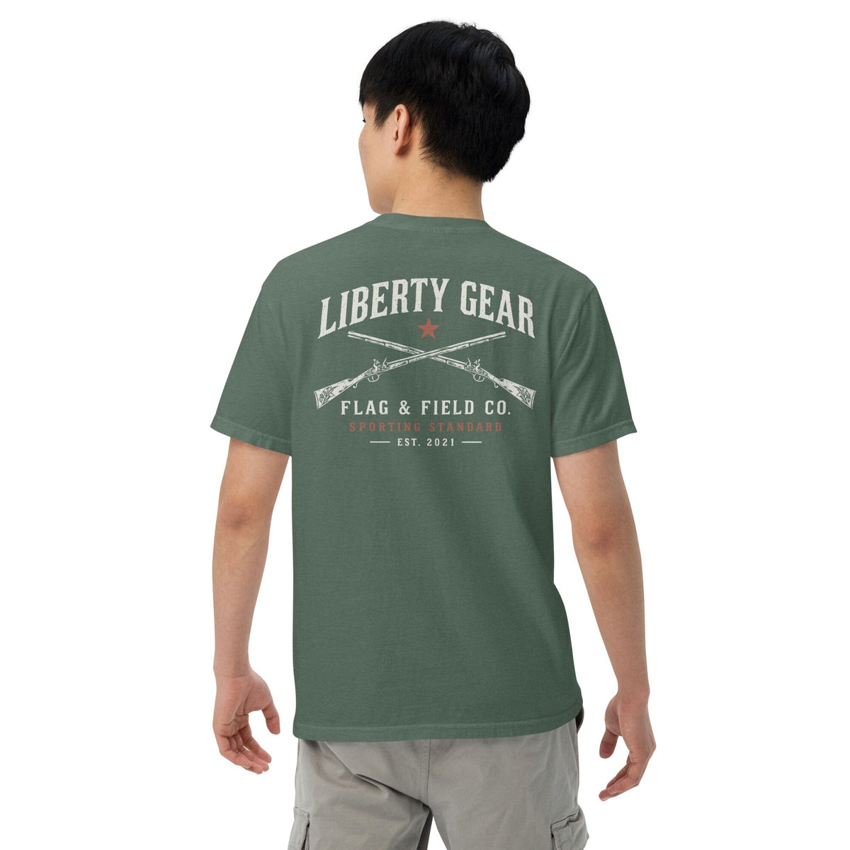 Sporting Standard Tee | Liberty Gear Flag & Field Co. - Liberty Flagpoles - T-SHIRT
