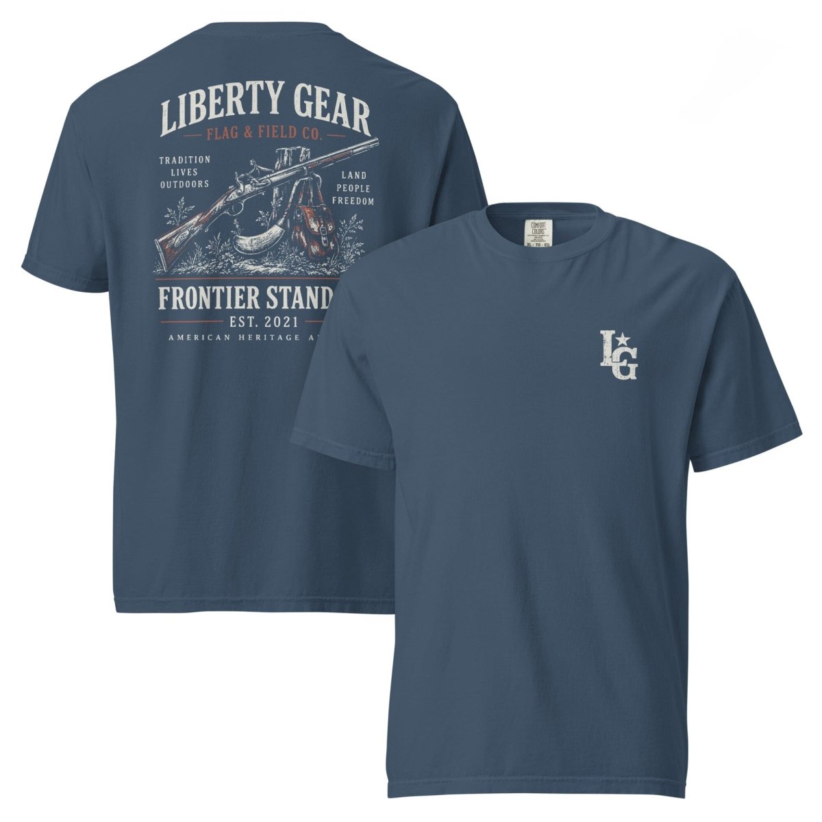 Frontier Standard Tee | Liberty Gear Flag & Field Co. - Liberty Flagpoles - T-SHIRT