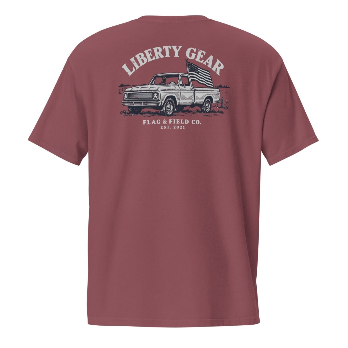 Field Truck Pocket Tee | Liberty Gear - Liberty Flagpoles -