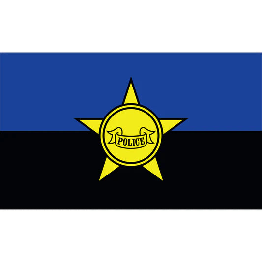 Police Remembrance Flag | Nylon 3' x 5'
