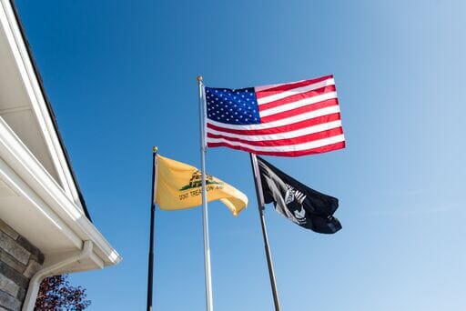 American Standard Telescoping Flagpole | Heavy Duty | Made In USA - Liberty Flagpoles - Telescoping Flagpole