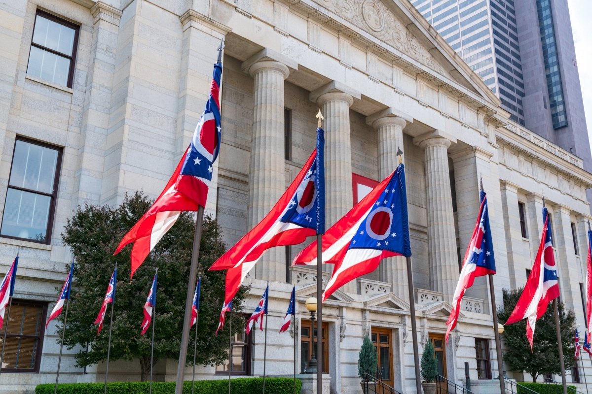 Ohio State Flag | Nylon or Poly - Liberty Flagpoles - State Flag