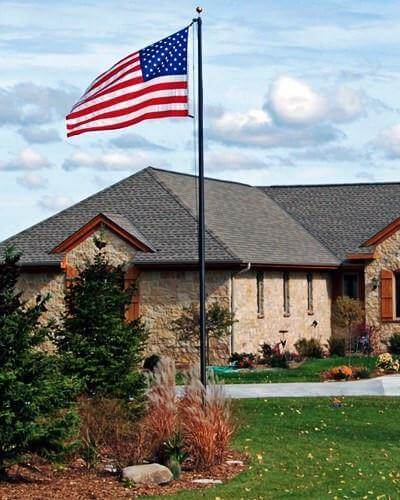 18ft All American Flagpole Kit-Flagpole Kit-Liberty Flagpoles