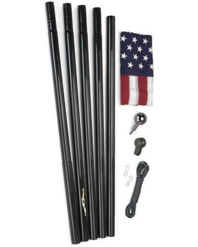 18ft All American Flagpole Kit-Flagpole Kit-Liberty Flagpoles