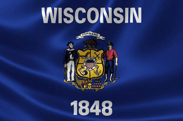 Wisconsin State Flag-State Flag-Liberty Flagpoles