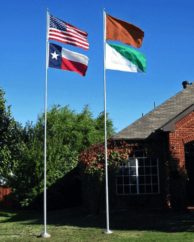 Stainless Steel Flag Clips | Telescoping Flagpoles | Fly Second Flag-Stainless Steel Clips-Liberty Flagpoles