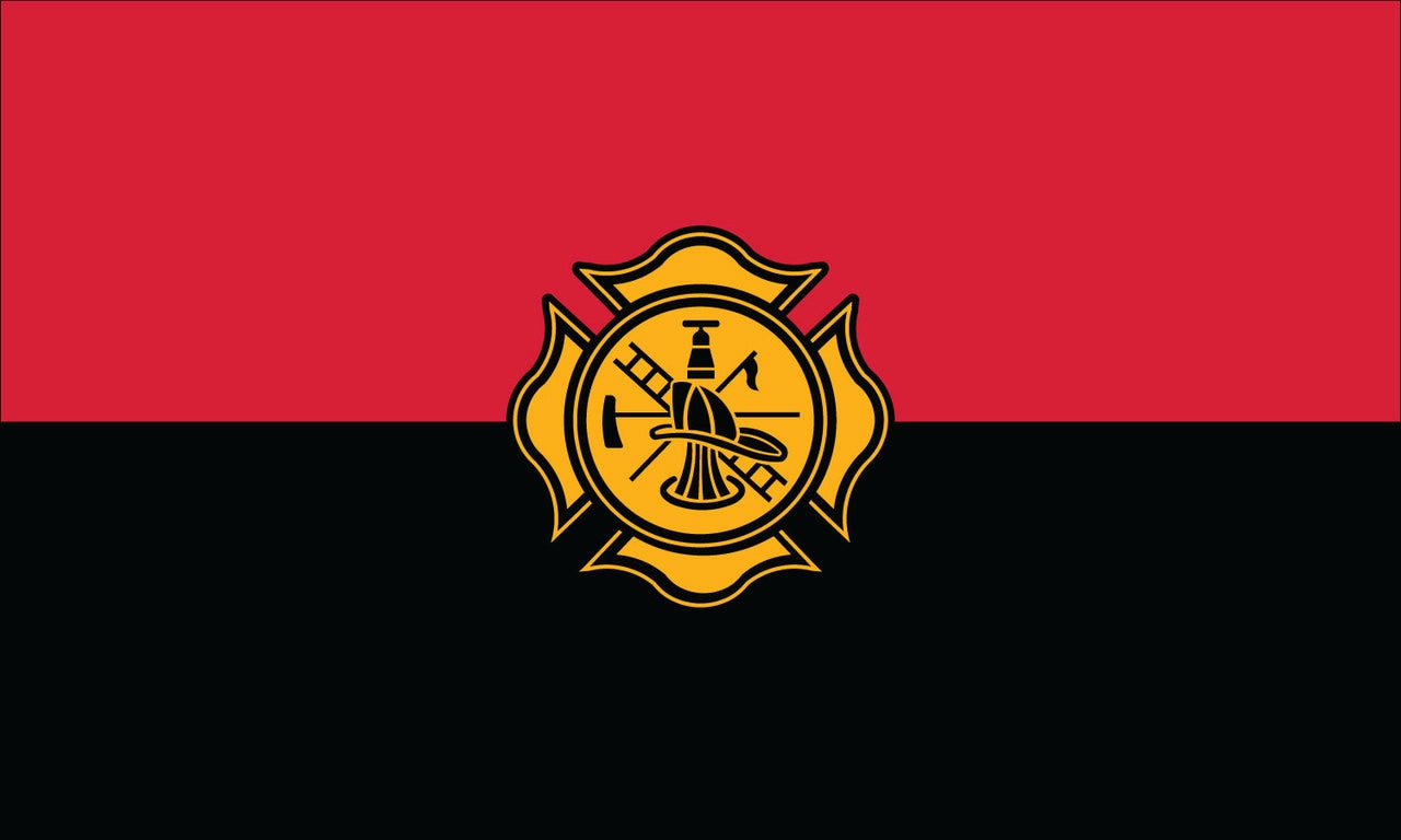 Fireman Remembrance Flag | Nylon 3' x 5'