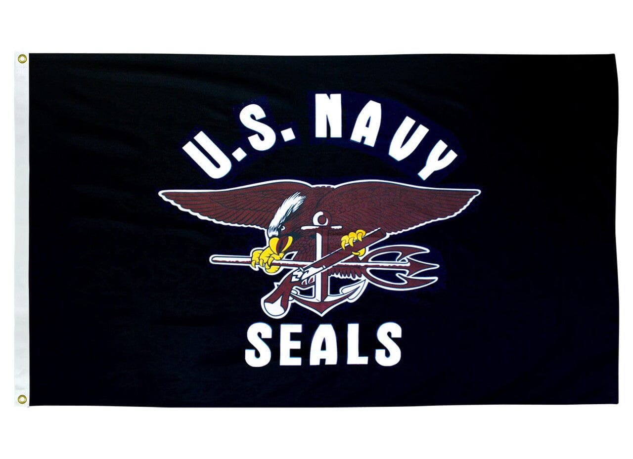 U.S. Navy Seals Flag | Poly-Max 3' x 5'